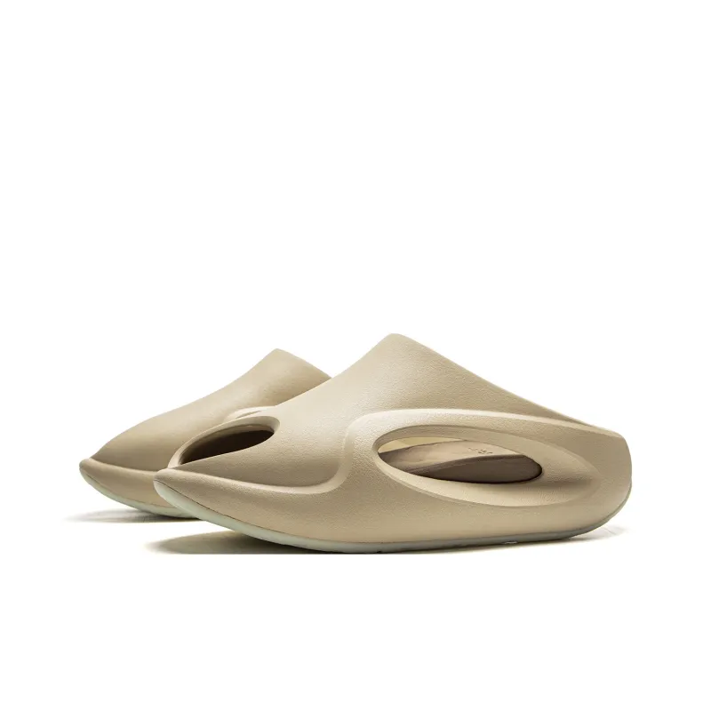 LiNing Cloud Wandering Slay 2.0 Quiet Slip Resistant Slide Slippers Unisex Light Umber-2