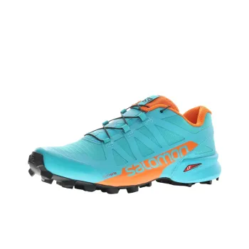 SALOMON Speedcross Pro 2 Shock Absorbers Slip Resistant Breathable Low Top Running Shoes Women's Blue