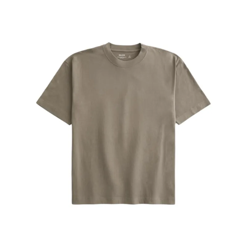 Hollister T-Shirts Men Tan-0