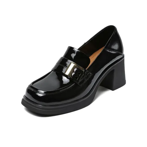Devanro Chunky Heel High Heels 6.5cm Women's