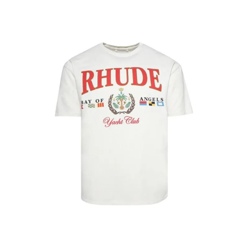 RHUDE Bay Of Angels Yacht Tee-0