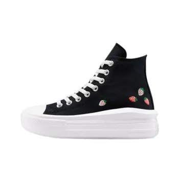 Chuck Taylor All Star Women's Converse Move Platform High 'Embroidered Strawberries' Women's