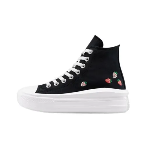 Chuck Taylor All Star Women's ahead Converse Move Platform High 'Embroidered Strawberries' Women's