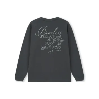 BONELESS T Shirt Unisex Charcoal Black