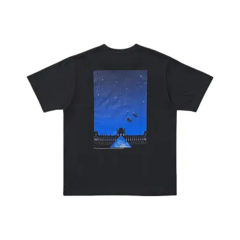 UNIQLO x Doraemon X Louvre, Collaboration SS25 T Shirt Unisex Black