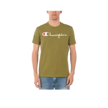 Champion T Shirts Men Green