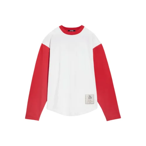 Jacquemus Logo Patch Long Sleeved T Shirt