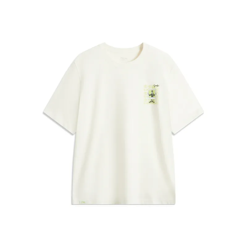 LiNing x Disney T Shirt Men's Ecru-0
