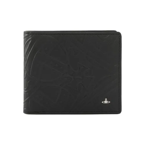 Vivienne Westwood Leather Wallet Men's Black