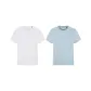 Light Blue+White