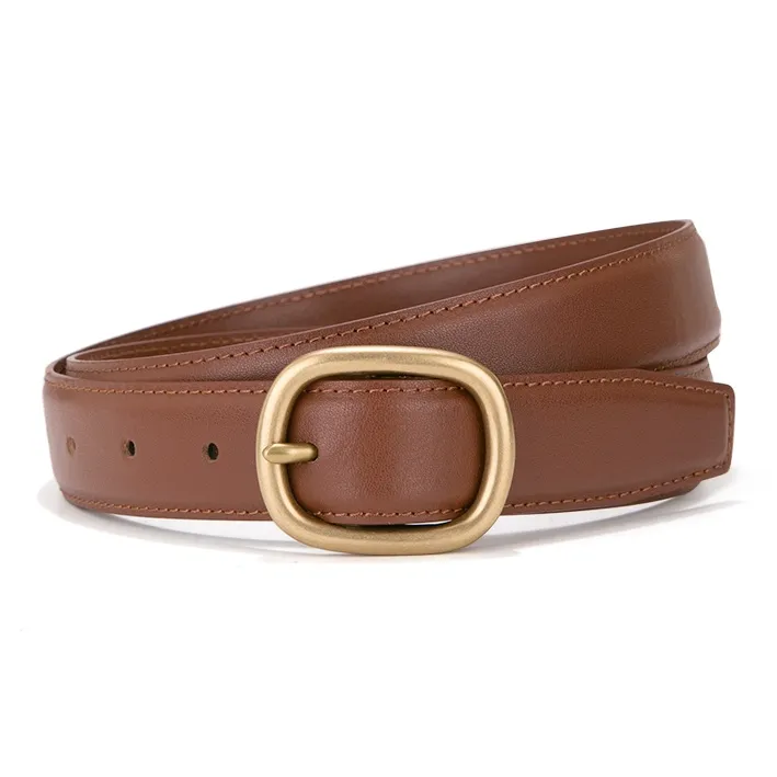 Cows Reign Split Cow Leather Belts Women's 2.9CM-5