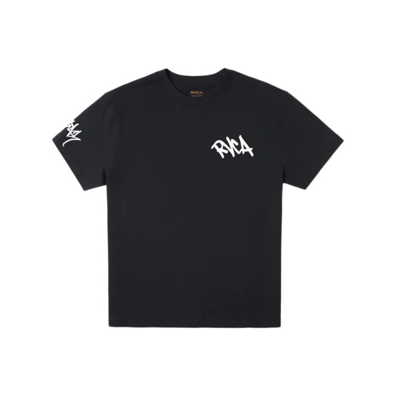 RVCA T-Shirts Men Black-0