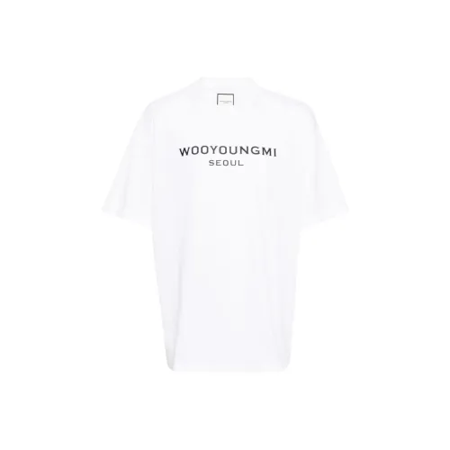 WOOYOUNGMI Logo print Cotton T shirt