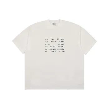 Vetements We Buy Things Oversized T Shirt