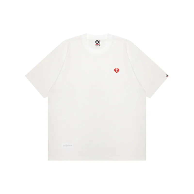 Aape By *A Bathing APE® Raised logo T shirt-2