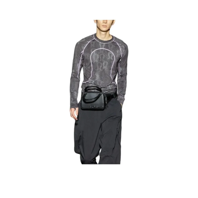 Lululemon x SLNSH SS25 T-Shirt Men's Gray/Pink-0