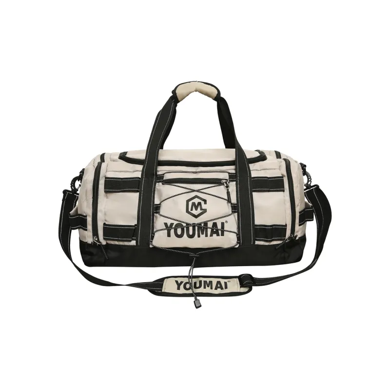 Deli Bear Nylon Fabric Gym Bag Unisex Black \ Pink \ Khaki \ Blue \ Yellow \ White \ Turquoise-10