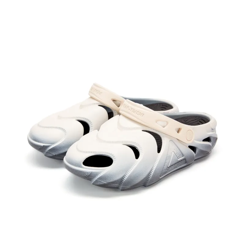 PEAK Pole Hole Shoes Clogs Men's Latte-2