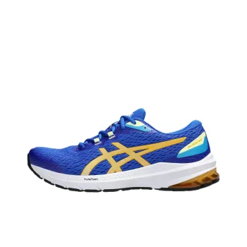 Asics Anti Slip Wear Resistant Low Top Casual Running Shoes Men's Blue