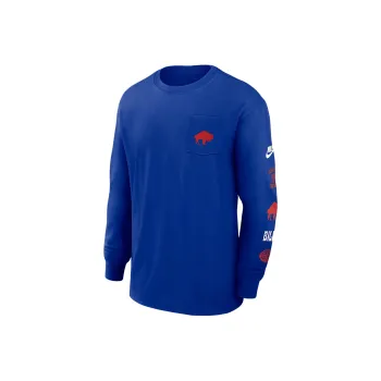Nike Buffalo Bills Rewind Max90 Pocket Men's Nike Nfl Long Sleeve T Shirt