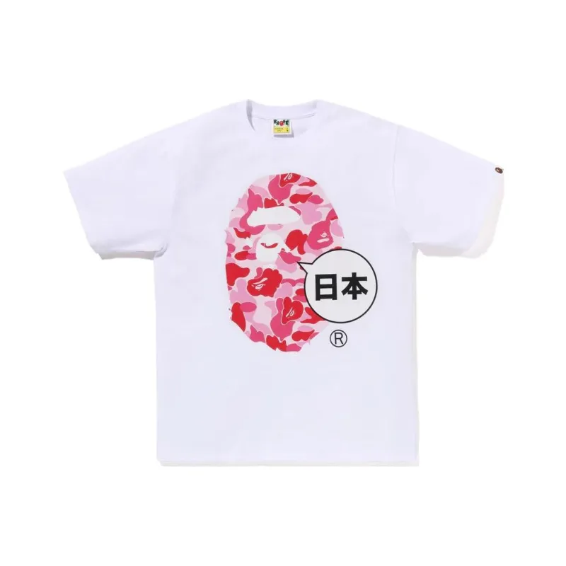 A BATHING APE Japan Big Ape Head City Tee SS25-4