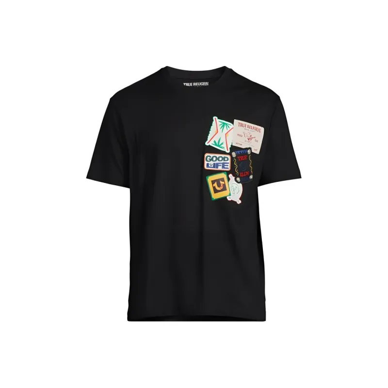 TRUE RELIGION T-Shirt Men's Black-0