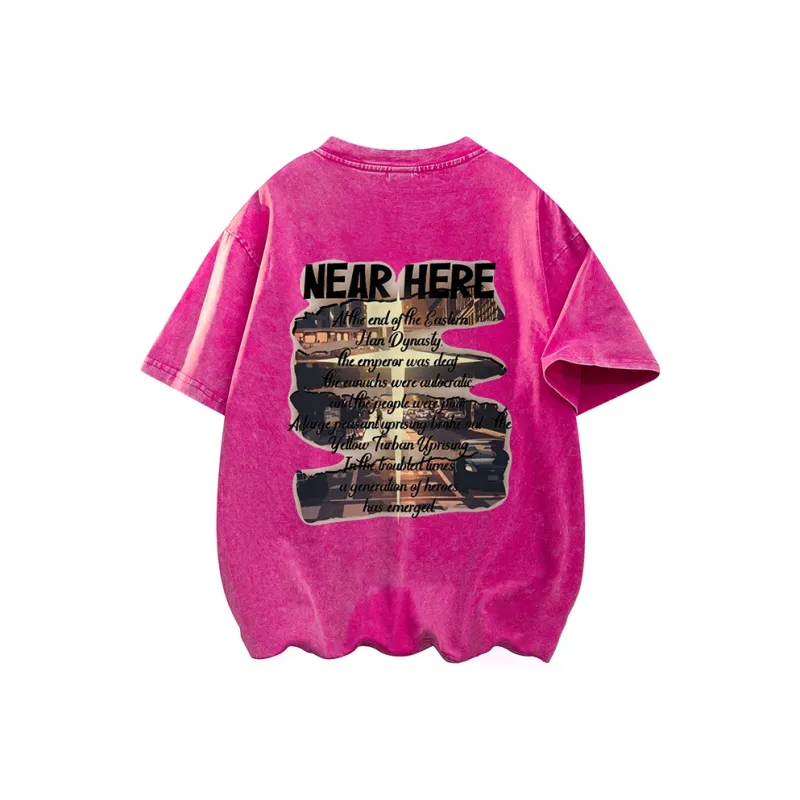 NEAR HERE T Shirts Unisex-15