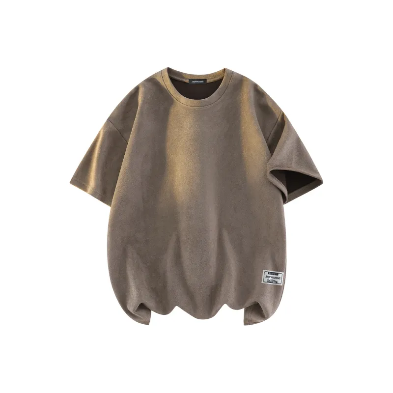 JEANSWEST T Shirt Unisex Gray Purple-0
