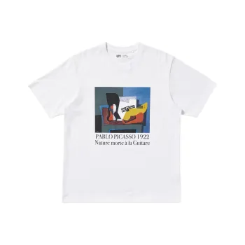 UNIQLO x BIJIASUO,LIANMINGKUAN Picasso, Collaboration SS25 T Shirt Unisex White