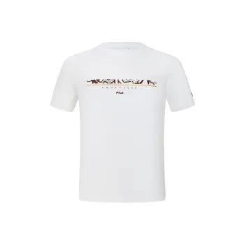 FILA Set in Sleeve T Shirt Men's Bright White