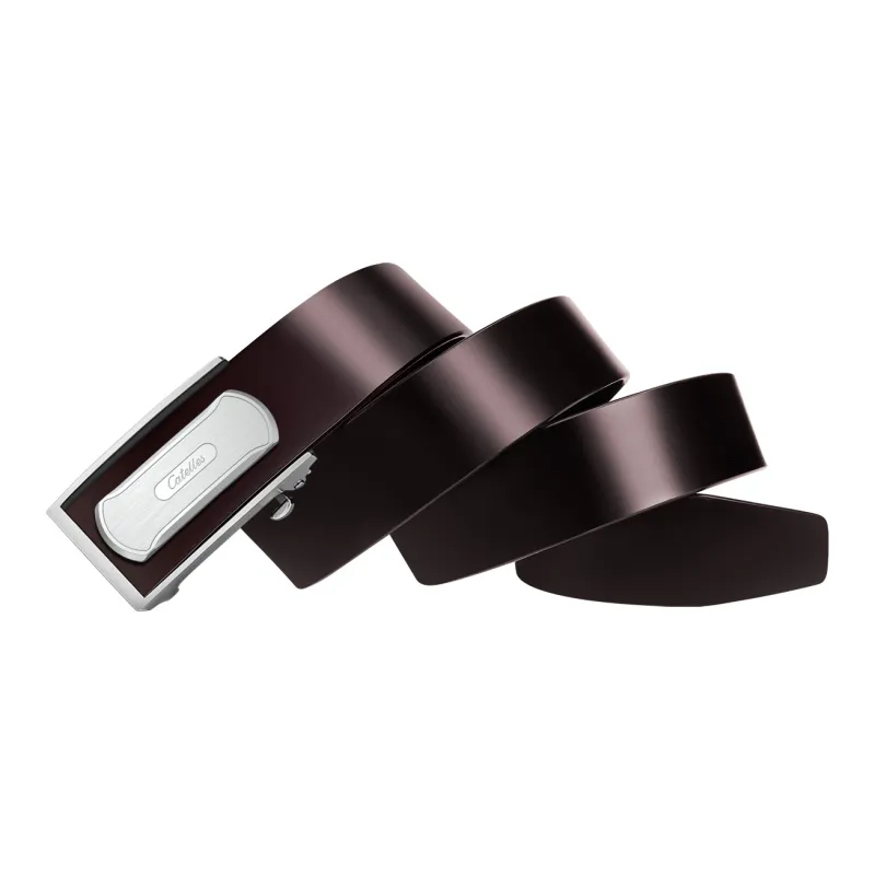 CATELLES Cow Leather Belts Men's 3.5cm-18