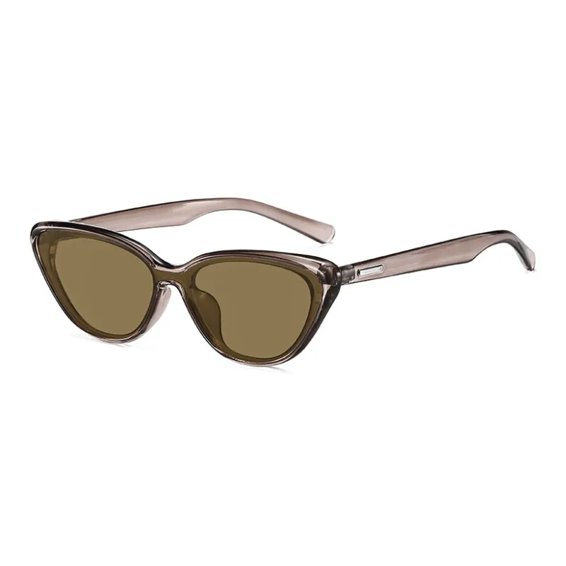 PRETTYALLUSION TR/Memory Plastic Cat Eye Sunglasses Women's-7