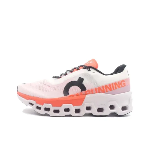 On Running CloudmOnster 2 Undyed Flame