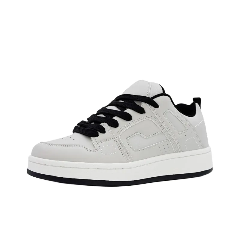 Anime Story Slip Resistant, Abrasion Resistant, Lightweight, Breathable Low Top Skateboard Shoes Women's White Blue-7
