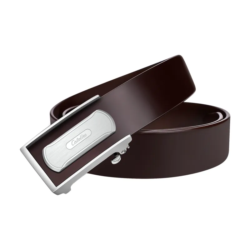 CATELLES Cow Leather Belts Men's 3.5cm-17