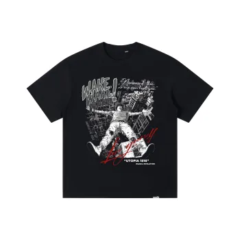 AWAKEN THE ROSE T Shirts Unisex Black