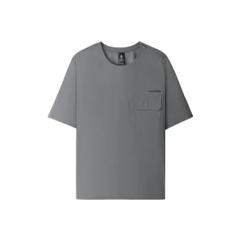 Skechers SKECHLUXE SS25 T Shirt Men's Iron Door Gray