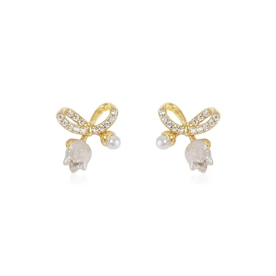 DTOTO S925 Silver Stud Earrings Unisex-0