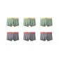 6 Pack (Pea Green 3+Dark Gray 3)