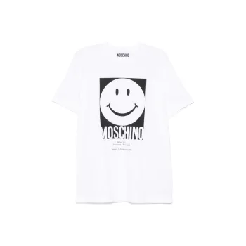 MOSCHINO X Smiley Crewneck T Shirt