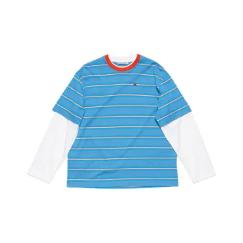 Acne Studios 2024 Autumn/Winter Collection T Shirt Unisex Sea Blue