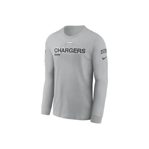 Nike Los Angeles Chargers Salute To Service Mascot Edge Legend Men's Nike Nfl Long Sleeve T Shirt