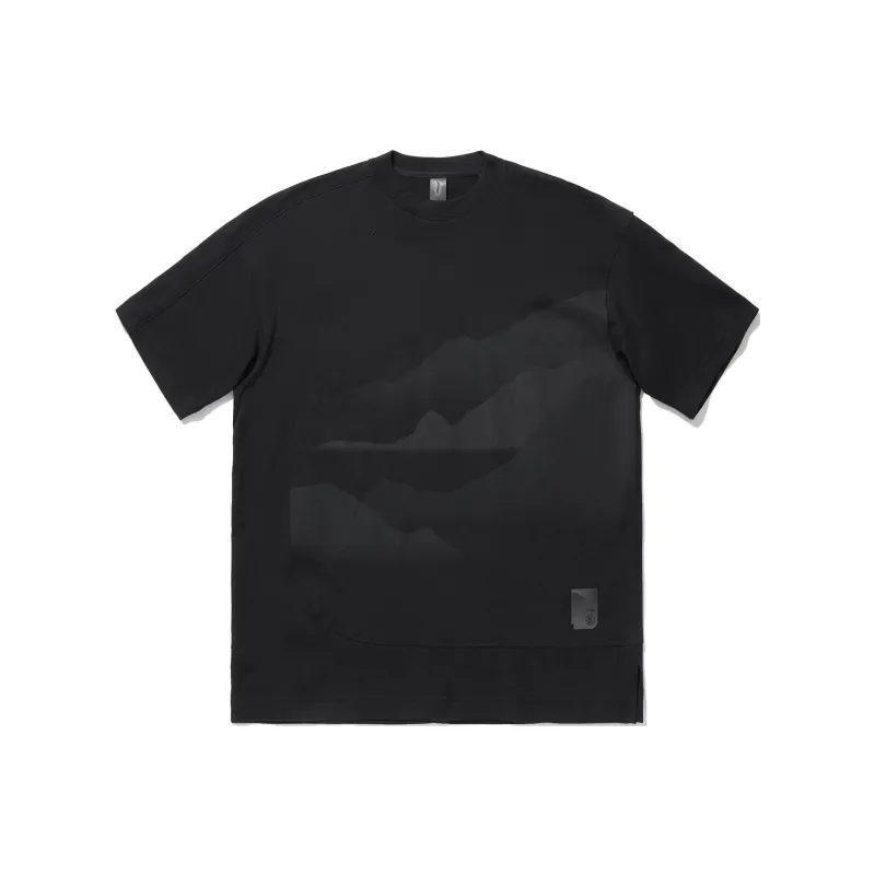 LiNing x CHENGLONG LIANMINGKUAN T-Shirt Men's Black-0