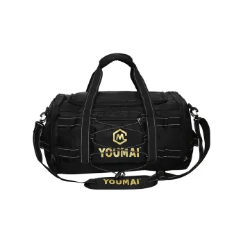 Deli Bear Nylon Fabric Gym Bag Unisex Black \ Pink \ Khaki \ Blue \ Yellow \ White \ Turquoise