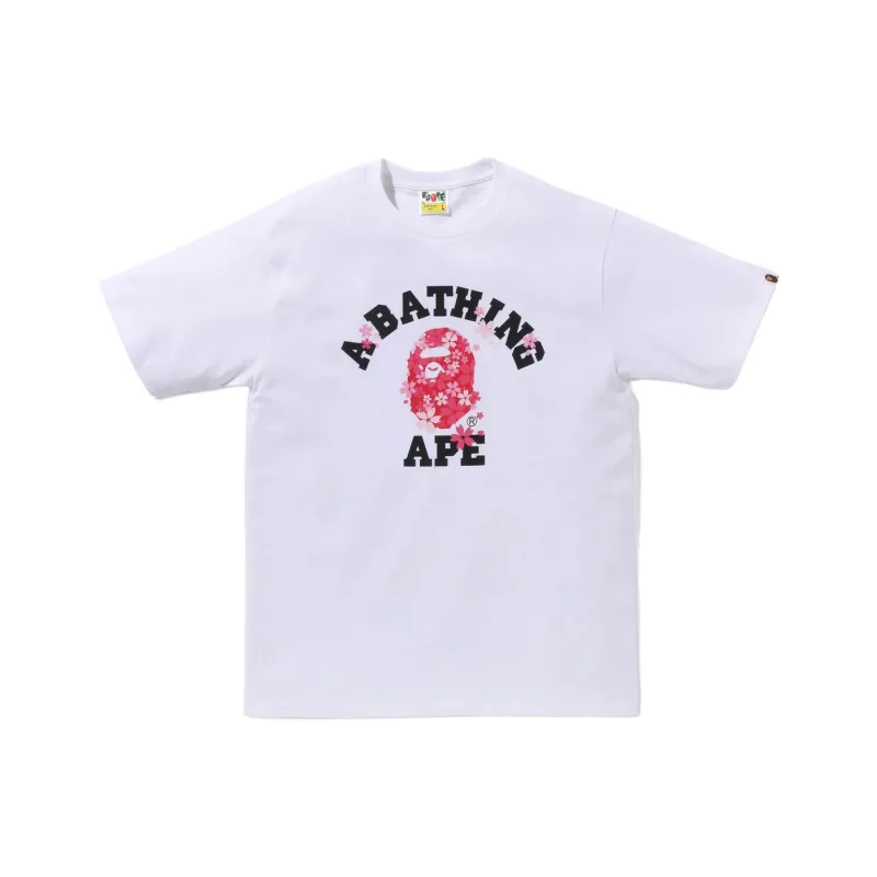 Bape Sakura College Tee-0