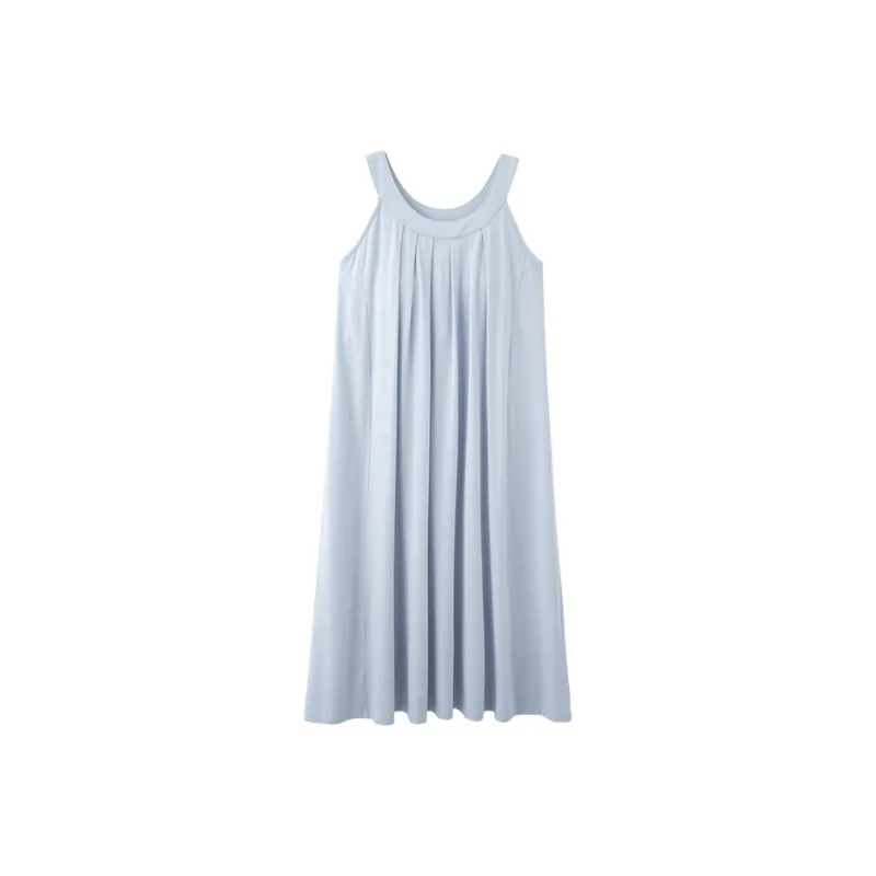 Qin Jing Nightgown Women's Gift Box Set Blue-1