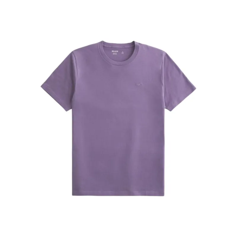 Hollister T Shirts Men Purple-0
