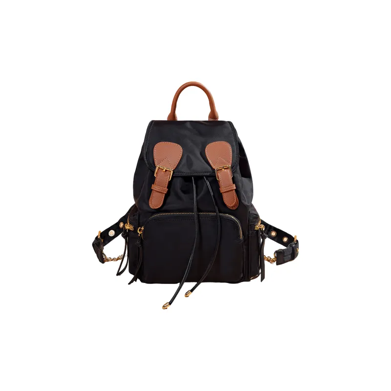 PAYOT Oxford Backpack Unisex Rose Red/Black-5