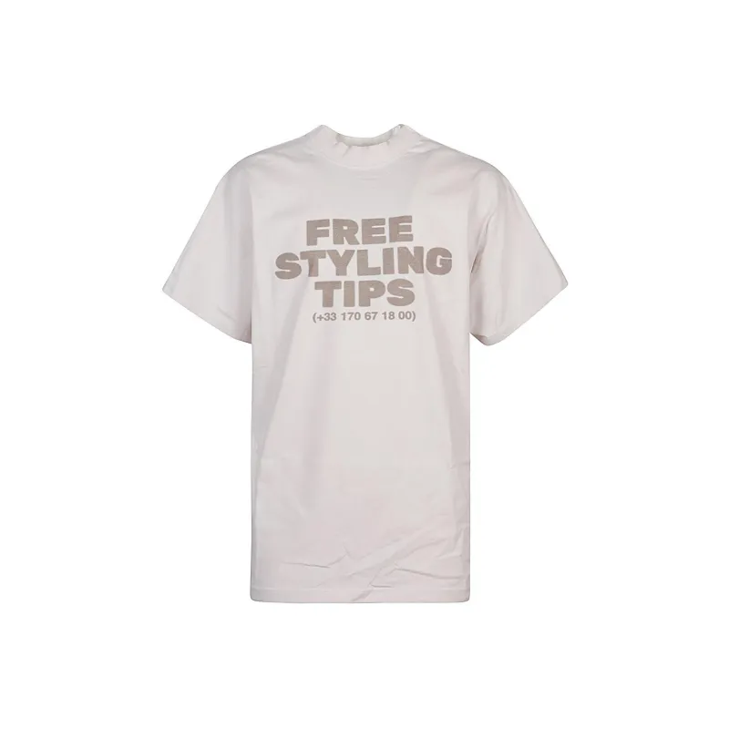 Balenciaga T Shirts Men White-0