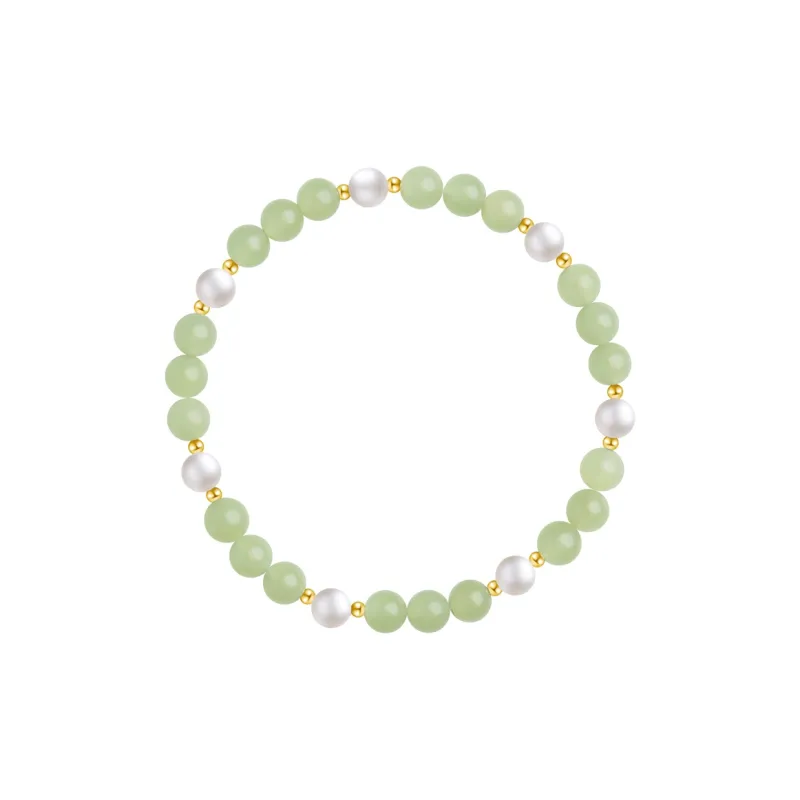 YINXIANGMOU Hetian Jade Bracelets Green Jade Women's-0